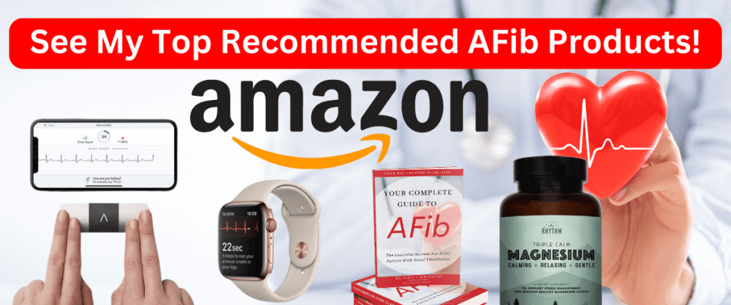 produits essentiels AFib sur Amazon