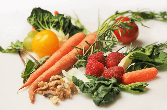 vegetables, fruits, food, heart healthy diet