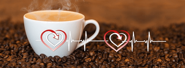 coffee, cup, heart rate