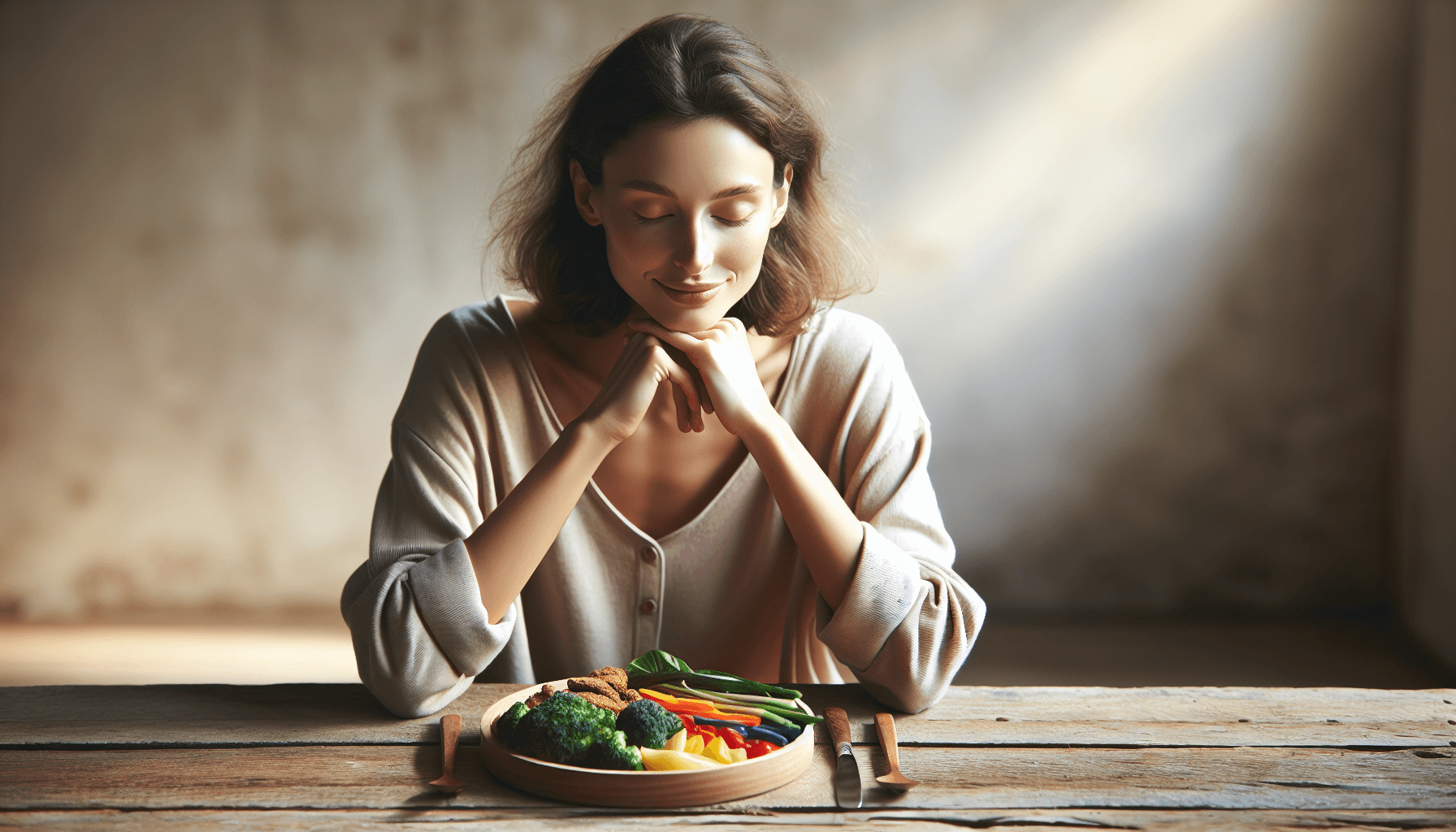 Illustration of mindful eating